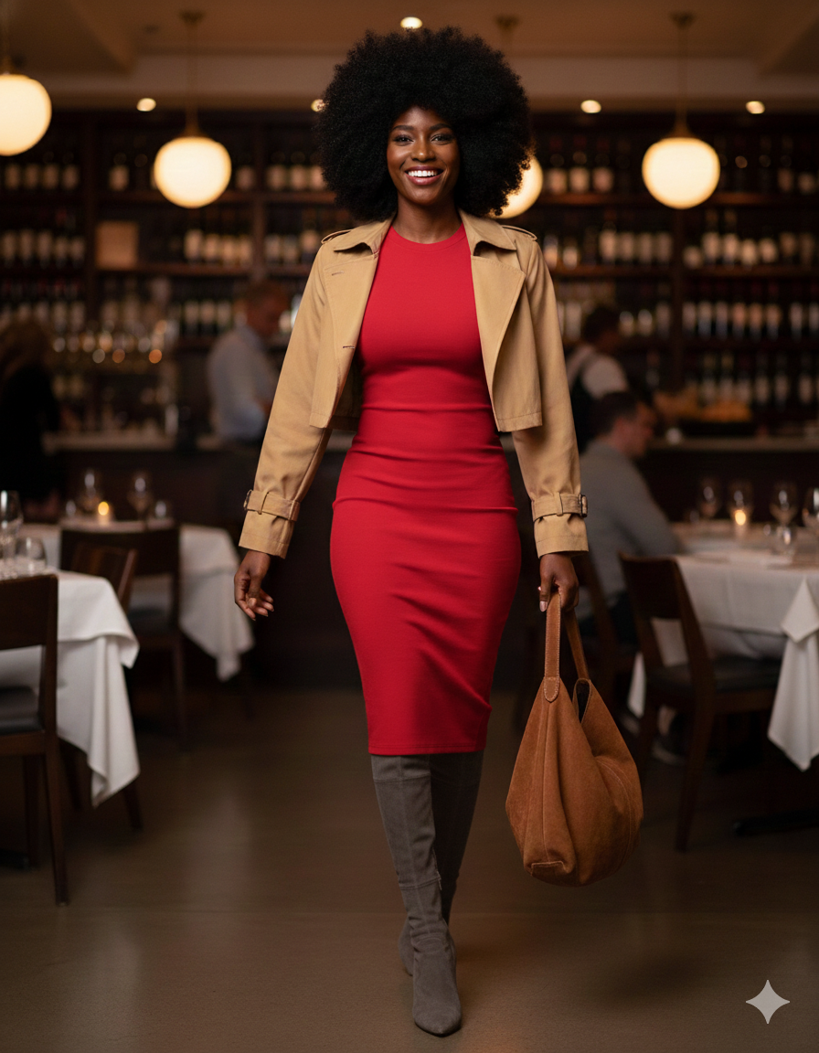 Bombshell T-Shirt Dress