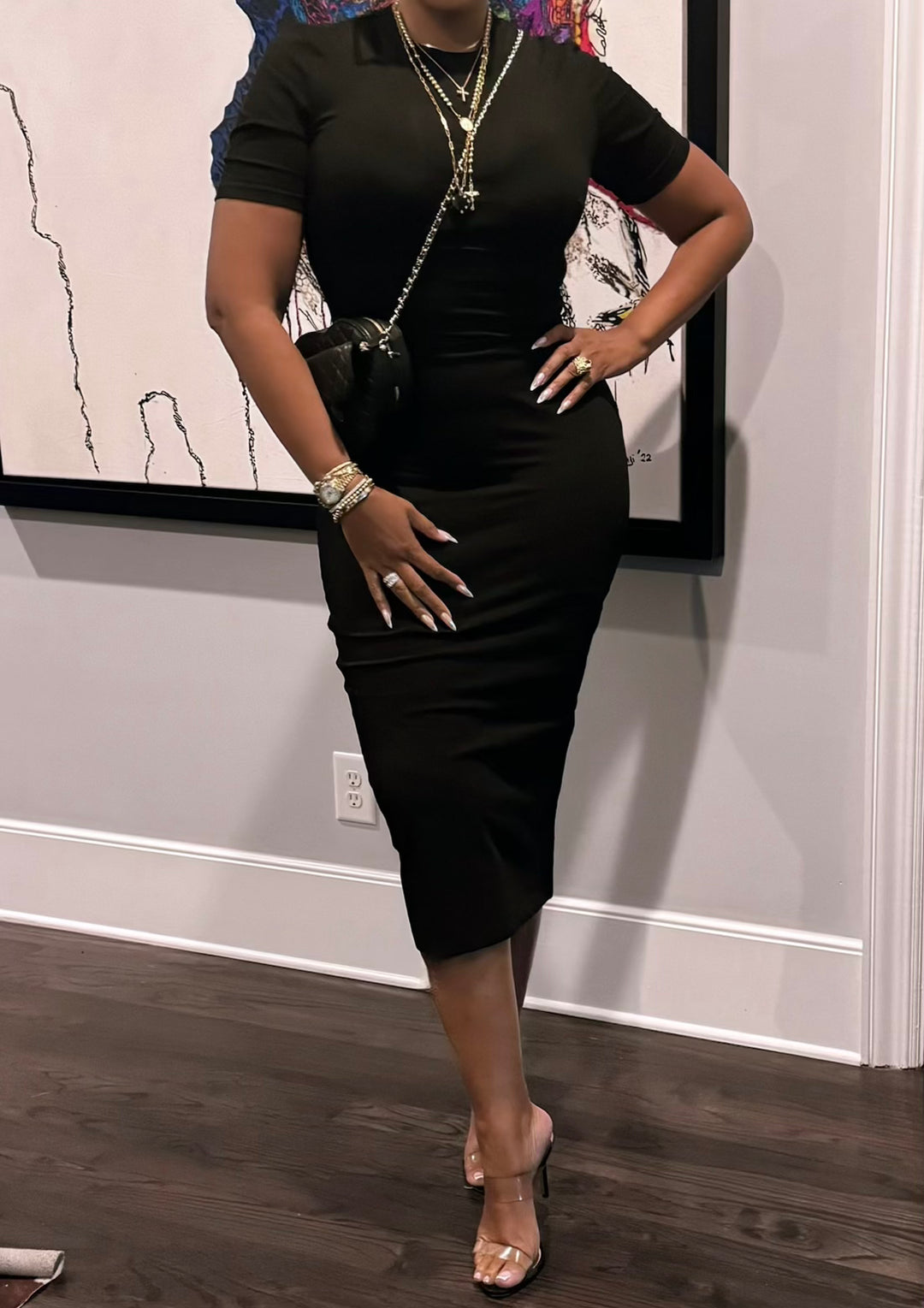 Bombshell T-Shirt Dress